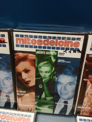 11 dvds, 33 películas, mitos del cine, nuevos precintados