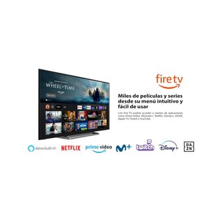 - Toshiba 50UF3D63DA Smart TV 50" 4K Ultra HDR