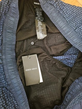 Costume boxer Giorgio Armani blu navy