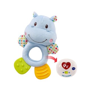 VTech 3480-502522 mordedor musical hipopótamo bebé