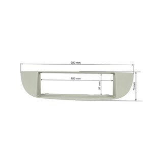 Sound-way kit montaje autoradio Fiat