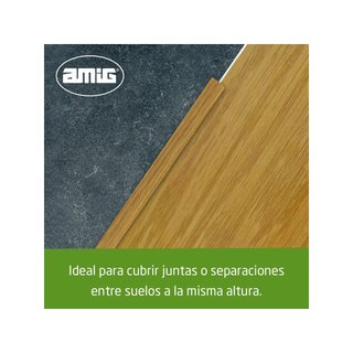 Tapajuntas para suelo madera adhesivo roble