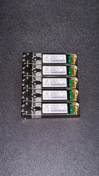 3x Ubiquiti UF-MM-10G SFP+ 10Gb Módulos