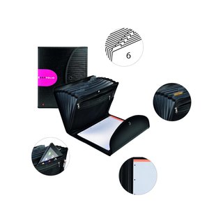 Exacompta 55834E organizador carpeta oficina negro