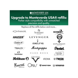 Monteverde recambio bolígrafo punta media