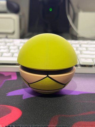 Pokébola Kakuna Coleccionable Impresión 3D