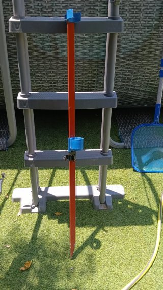 3 cañas de pescar con carretes y funda