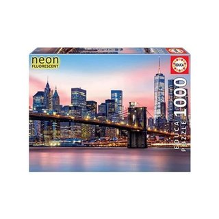 Educa 18462 puzzle 1000 piezas efecto neón