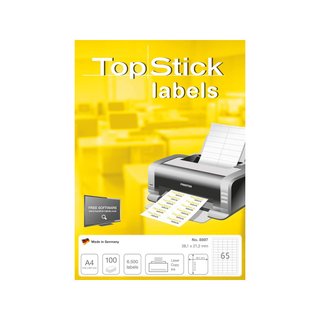 TopStick 8697 etiquetas autoadhesivas papel