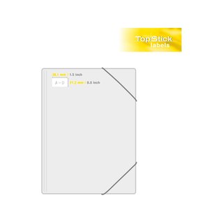 TopStick 8697 etiquetas autoadhesivas papel