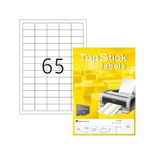 TopStick 8697 etiquetas autoadhesivas papel