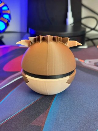 Pokébola Pidgey 3D Coleccionable