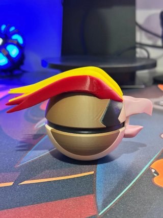 Pokébola Pidgeot Impresión 3D