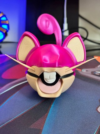 Pokébola Rattata 3D Coleccionable