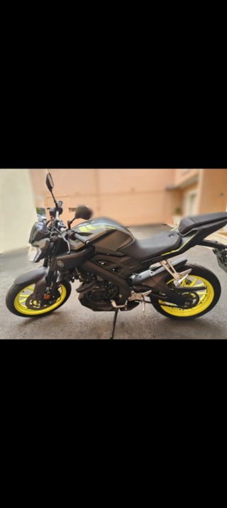Yamaha MT-125 ABS 2017 Gris/Amarillo
