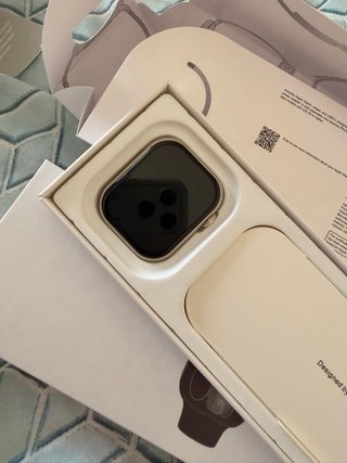 Reloj Apple Beige/Dorado