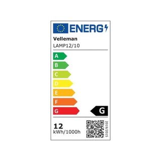 Velleman VTLAMP10 lámpara fluorescente repuesto