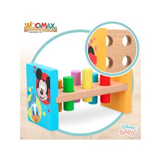 WOOMAX juguete madera martillo educativo