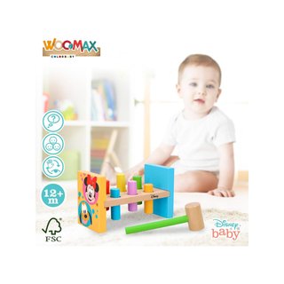 WOOMAX juguete madera martillo educativo