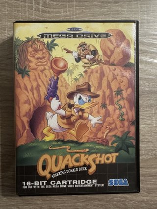 Juego Mega drive QuackShot CIB
