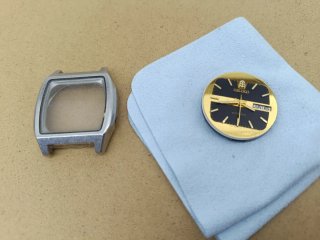 Reloj Seiko 5 Automático Negro/Dorado