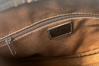 Bolso Loewe Piel Marrón y Negro