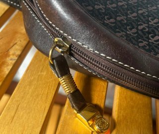 Bolso Loewe Piel Marrón y Negro