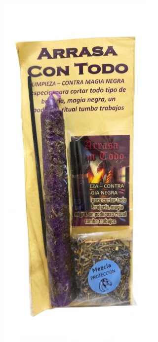 Kit Arrasa con Todo - Limpieza Magia Negra