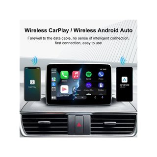 Adaptador inalámbrico Carplay y Android Auto