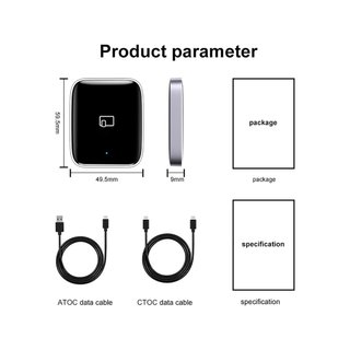 Adaptador inalámbrico Carplay y Android Auto