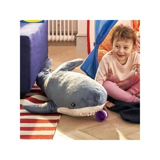 Herfair peluche tiburón ballena cojín