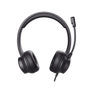 Trust auriculares usb ligeros con micrófono