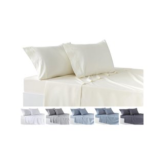 Set lenzuola microfibra regolabile grigio Todocama