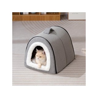 Hollypet cama suave cálida plegable