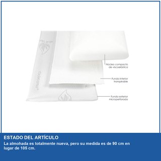 - Todocama almohada viscoelástica núcleo [X3J1]