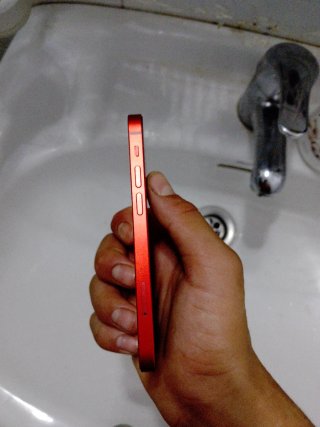 iPhone Apple rojo  12 mini
