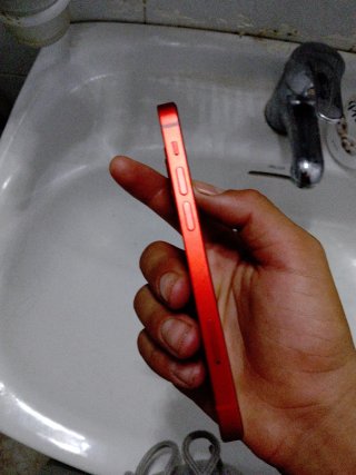 iPhone Apple rojo  12 mini