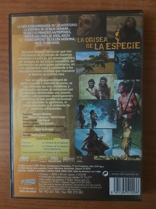 DVD La Odisea de la Especie (Español)