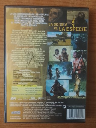 DVD La Odisea de la Especie (Español)