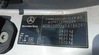 Airbag mercedes 434201 clase s (w220) berlina 320