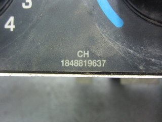MANDO CALEFACCION / AIRE ACONDICIONADO PEUGEOT PARTNER (S2) 1848819637 1714802