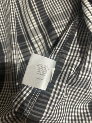 Camisa GANT M Hombre manga larga 100% Algodón