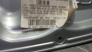 ELEVALUNAS TRASERO DERECHO FIAT CROMA (194) 00518044780 1044173