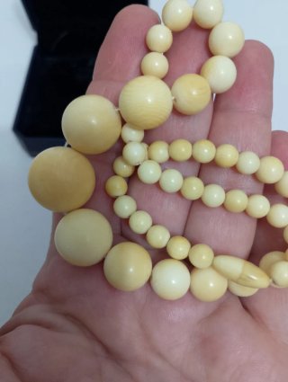 Antica e preziosa collana di perle