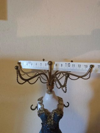 Organizador joyas / Colgador en forma de maniquí
