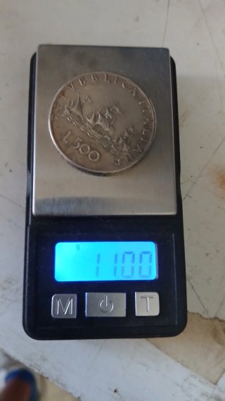 Moneta 500 Lire Argento