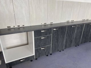 Muebles Cocina 300cm Nuevos Gris