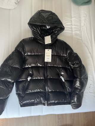 Plumífero Zara Negro Talla XS