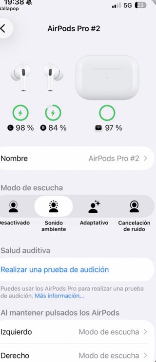 Airpods Pro 2 con garantía hasta 2027