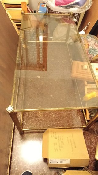LOTE:Litera madera pino, lamparas, mesa centro.